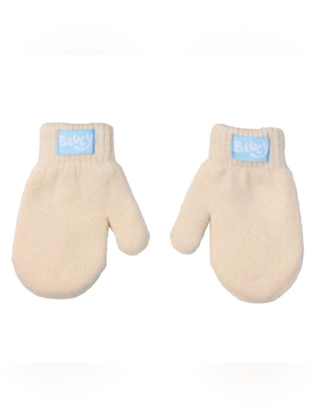 Bluey Character Toddler Beanie and Mittens, 2-Piece Set in Bingo Orange NWT!